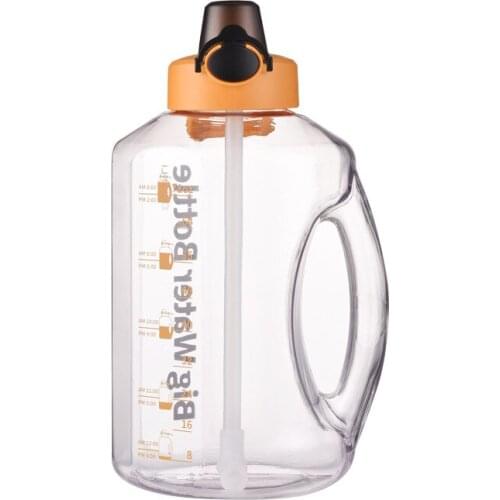 2700ML Fitness Sports Bottle Ton Ton Bucket Large Large Capacity Water Cup Female Summer Portable Male and Female Cup