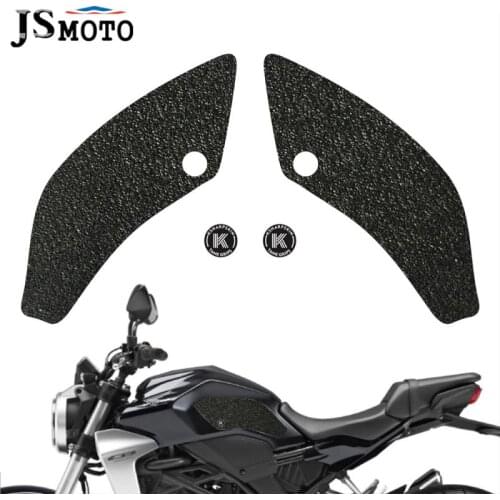 3D Anti Slip Side Fuel Tank Pad Side Protector Sticker Decal Motorcycle Emblem For HONDA CB300R CB650R CBR650R CB300R 650R 2019