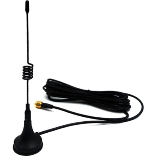 3dbi Gain 433Mhz Signal WIFI Bluetooth signal antenna receiver Magnetic Base with SMA Male Connector for Ham Radio