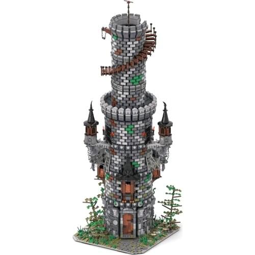 9555Pcs MOC-50724 Wizard Tower Bricks Model DIY Assembly Building Blocks Toy (Licensed and Designed by Povladimir)