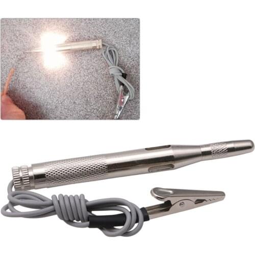 Auto Car Motorcycle Circuit Tester Gauge Test Voltmeter Light 6V 12V 24V wholesale