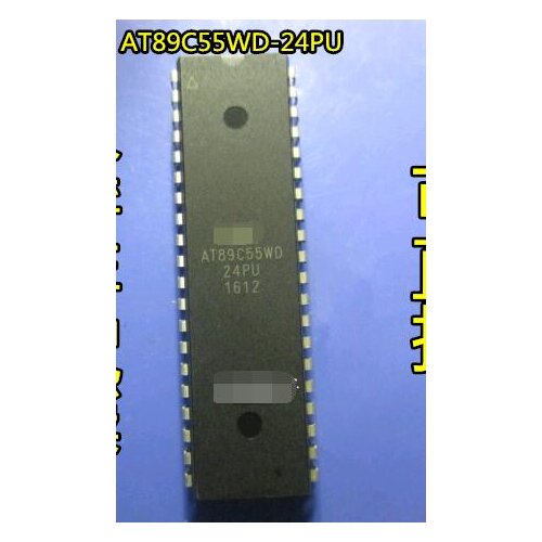 Free shipping 10 pcs AT89C55WD-24PU AT89C55WD DIP40