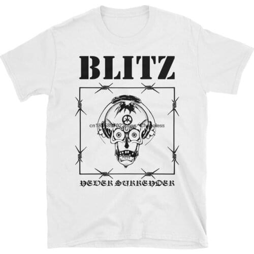 Blitz T Shirt Cock Sparrer Last Resort The 4 Skins The Business Oi