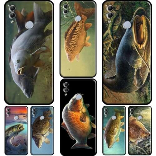 Carp Fishing For Huawei Honor 7C 4C 6C 7A Pro 8 9 10 20 10X Lite 8A 9A 8S 7S 6X 9X 8X 10i Phone Case