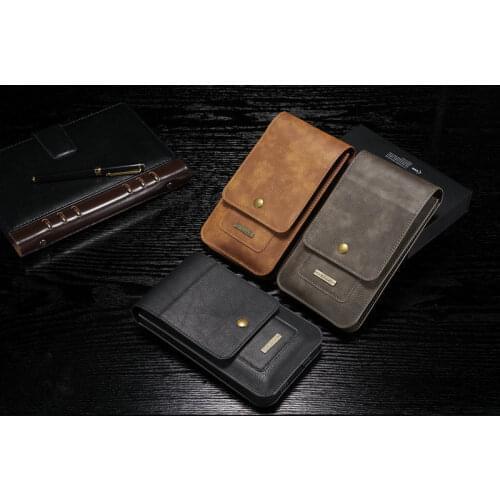 PU Hook LooK Waist Belt Leather Phone Case Pouch Bags For Galaxy Note10+ 5G Note10 A30S,For Huawei Honor 9X Pro Nova 5i 5 Pro