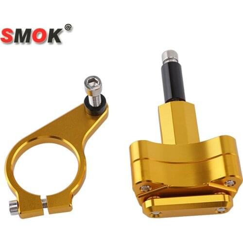 SMOK Steering Damper For Honda CBR650F 2014 2015 2016 2017 2018 Motorcycle Accessories CNC Aluminum Alloy Bracket Mounting Kits