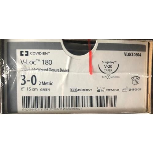 Covidien Barbed Wire VLOCL0604 Covidien Barbed Wire VLOCL0604