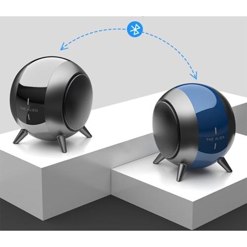 Computer Peripherals Sound Small Steel Cannon Wireless Bluetooth-compatible Speaker Subwoofer Mobile Phone Player Outdoor Sound