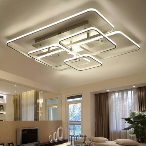 Creative personality remote dimming LED ceiling light modern living room bedroom study lighting ceiling lamps 110-240V