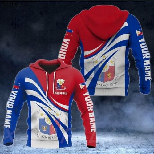 MALTA PHILIPPINE HONDURAS Flag Country 3D Printed Man Female Zipper HOODIE Pullover Sweatshirt Hooded Jersey Tracksuits