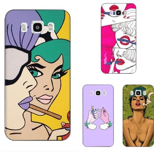Soft Silicone TPU Transparent Cell Phone Case Sexy Smoking Girl For HTC U11 Life Capa U11 Plus U 11 U12 Life
