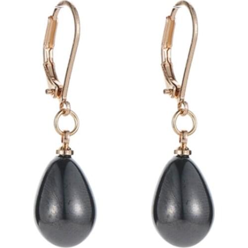 New Creative Multicolor Earrings Stylish Sweet Temperament Earrings Elegant Female Pearl Earrings