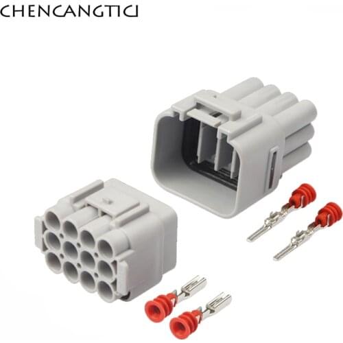2 Sets 12 Pin Way GTL Oil Pump Gearbox Connector Plug Sumitomo Auto Waterproof Electrical Wire Socket 6188-0375 6181-2459