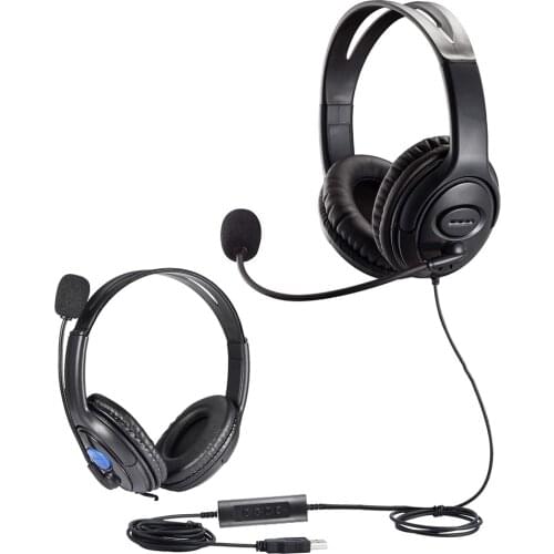 Call Center USB Headset Telephone Computer Heaphone With Microphone Business Wired Headphones For Computer Laptop PC