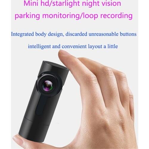 Mini Hidden FHD 1080P Car Dash Cam Front Rear Camera DVR Detector With WiFi Video Recorder