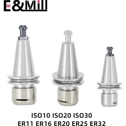 ISO10 ISO20 ISO25 ISO30 ER11 ER16 ER20 ER25 ER32 G2.5/50000RPM ISO High Speed Engraving Tool Shank Lathe Tool Holder Spindle
