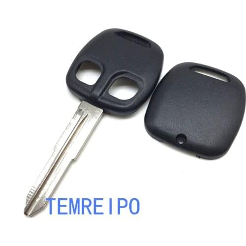 10pcs/lot Replacement car key shell for mitsubishi 2 button remote control key cover fob