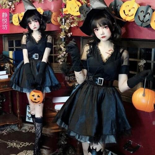 Halloween Costume Adult Female Stage Wear Spiritual Love Zombie Costume Witch Costume Witch Costume Elf Demon Costume