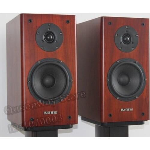 Gold 8 8 inches Hi-End bookshelf speaker Vifa DX25 tweeter+DOUZI YD167-1506X2-S midrange bass DIY