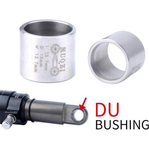 1pc 12.7*15*12.7mm Stainless Steel Self-Lubricating DU Bushing for MTB Mountain Bike Rear Shock Absorber