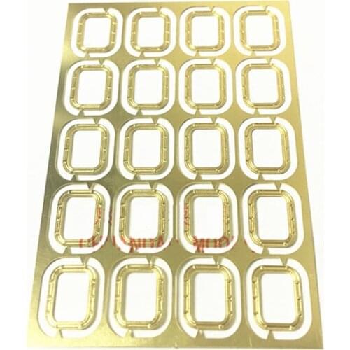 1PC 12x10x0.4mm Copper Square Hanging Window Photo-etched Sheets Suspended Sash Windows Parts for RC Electric Assembled Boat