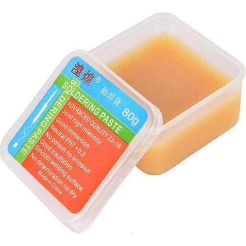 80g Repair Soldering Flux Paste Solder Oil Welding Mobile Gel For Metalworking PC Circuit Tool Supplies Mild Phones R2U2