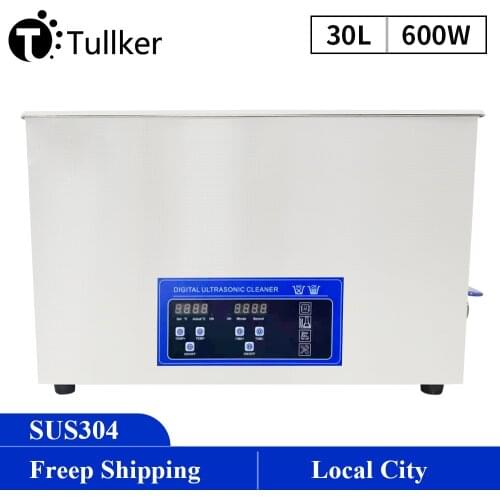 30L 600W Ultrasonic Cleaner Glassware hardware Engine Block Dirty Remove Ultrason Clean Machine