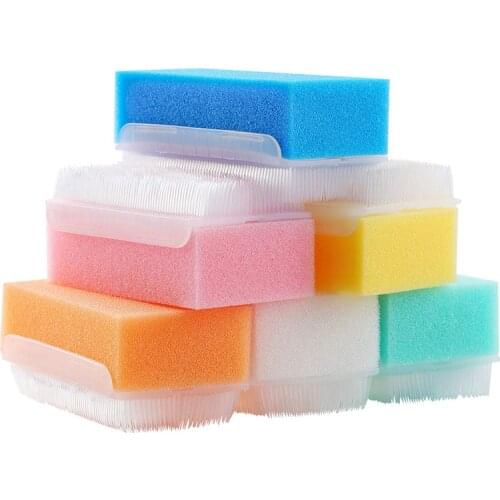 1PCS Baby Sensory Brush Sensory Processing Disorder Autism Therapressure Therapy Brush Sponge Brush Hands Scrub Bristle Brushes