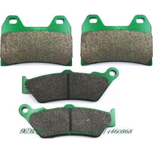 For VICTORY King Pin Tour 2004 - 2007 Disc Brake Pads Pill Front Rear 2006 2005
