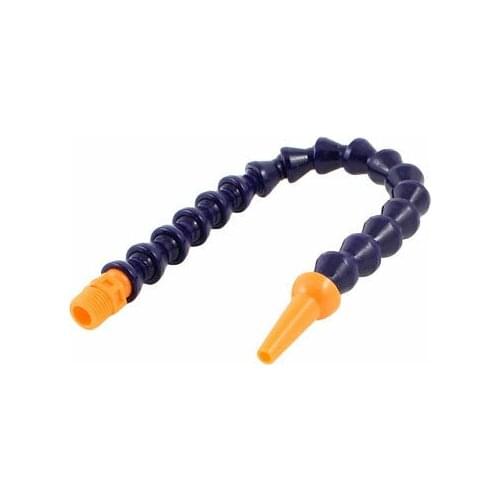 Lathe Flexible 11.5" Length 1/4" PT Thread Water Oil Coolant Pipe Hose