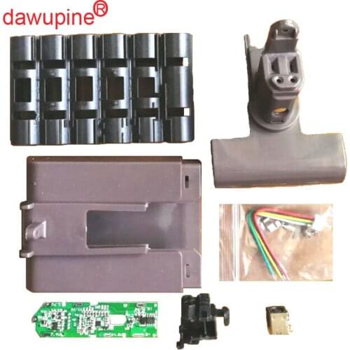 Dawupine Battery Box For Dyson Type B DC31 DC35 DC44 DC45 Series Cordless Vacuum Cleaner Li-ion Battery Plastic Case 22.2V