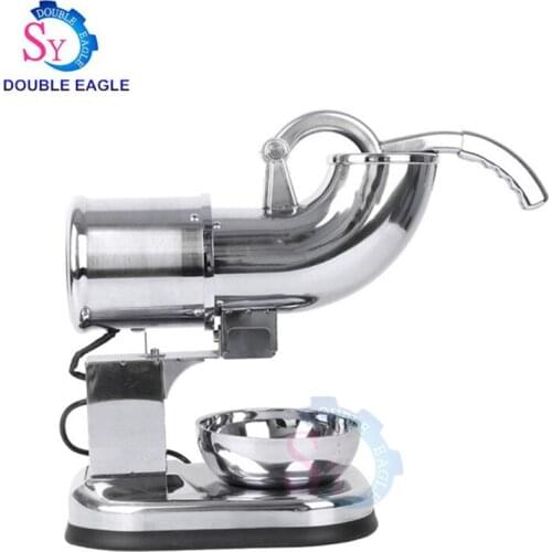 Wholesale Price Tabletop Stainless steel Electric ice shaving machine ice block crushing machine hot sale Automatic ice crusher