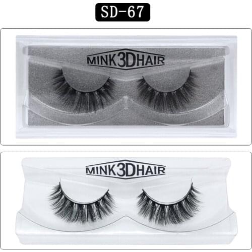 Xinleyong 3d mink hair false eyelashes natural Long Eye Lashes Wispy Makeup Extension Tools sexy mink eyelashes eyes lash cilios