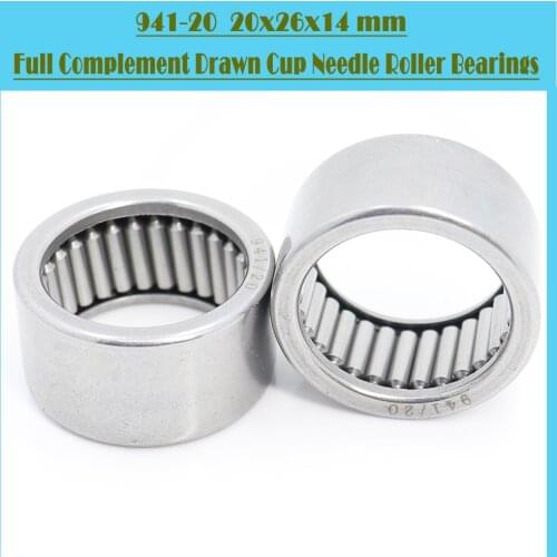 FY202615 Bearing 20*26*15 mm ( 10 Pcs ) Full Complement Drawn Cup Needle Roller Bearings With OPEN Ends FY 202615