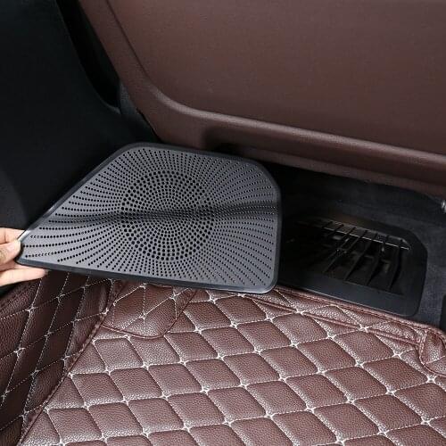 For 2017-2018 BMW 5 Series G30 G31 G38 Air outlet dust cover under seat ABS automotive interior accessories