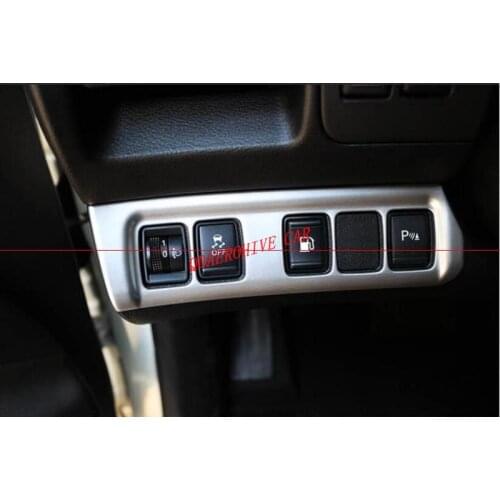 QDAEROHIVE Car Headlight Switch Button Sequins Internal Stickers For Nissan Navara NP300 D23 2017-2019 TERRA 2017-2019