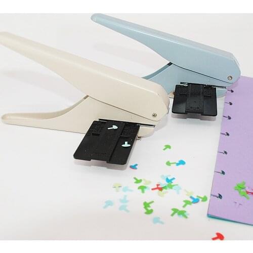 Standard Mushroom Punch T-shape Hole Notebook Punch Machine Scrapbooking Puncher Planner Mushroom Binding Discs Office Supplies