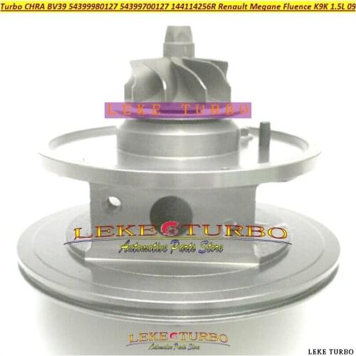 Turbo Cartridge CHRA BV39 54399980127 54399700127 14411-6289R 14411-4256R For Renault Megane III 09- Fluence K9K Euro 5 5T 1.5L