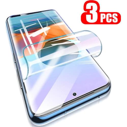 3Pcs Full Cover For Xiaomi Redmi Note 10 Pro 9S 9T 9 Pro Protective Glass On Xiomi Redme Note9 Note10 Pro Screen Protector Armor