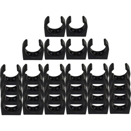30pcs 1-1/4in Marine Clips Holder Paddle Rod Holder Light Storage Brackets