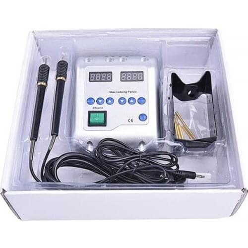 1 set high quality Dental Laboratory Equipment Electric Wax Carving knife Machine Double Pen With 6 Wax Tips Wax Carving Pen