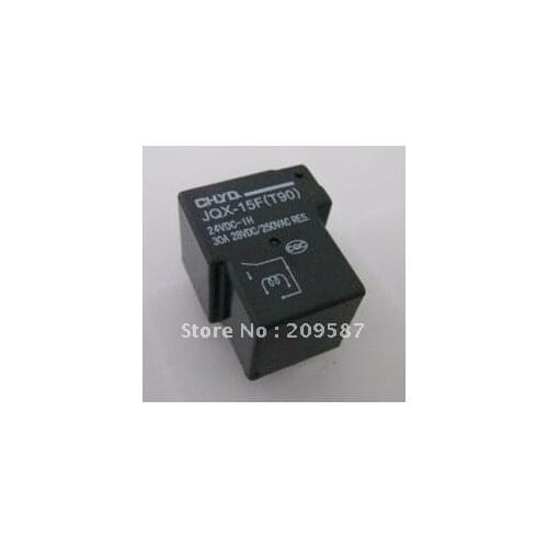 2pcs JQX-15F(T90) DC 24V Electrical PCB Type Power Relay