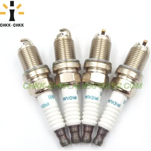 4PCS CHKK-CHKK Laser Iridium POWER SPARK PLUGS 90919-01230 SK20BR11 for Toyota Avensis 1AZFSE 2AZFSE