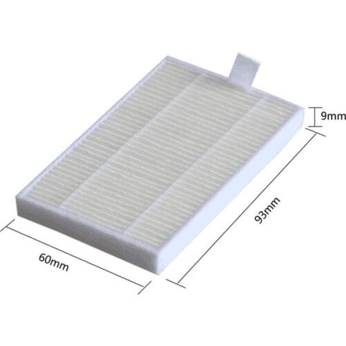 93mm*60mm*9mm Vacuum Cleaner HEPA Filter for Robotic Vacuum Cleaner Parts Accessories Filter Replacement