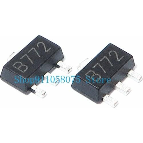 Free freight 2SB772 SOT-89 100pcs