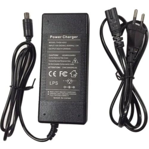 Power Supply Charger EU US Plug Battery Adapter Kit For Xiaomi M365 Electric Scooter
