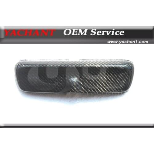 Full Carbon Fiber NI Style Room Rear View Roof Mirror Cover Fit For 1995-2002 Skyline R33 GTR R34 GTT GTR