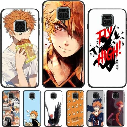 Hinata Shoyo Haikyuu Case For Xiaomi Redmi Note 8 9 Pro Note 9S 8T 9 9C 9A 9T Cover For Redmi Note 10 Pro Shell