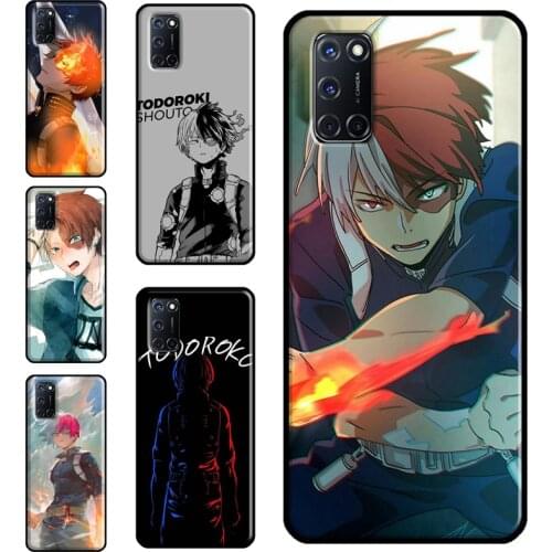 My Hero Academia Todoroki Shouto Case For OPPO A15 A83 A91 A93 A31 A53 A5 A9 2020 A52 A72 A1K A3S A5S Reno2 Z F5 F7 Cover