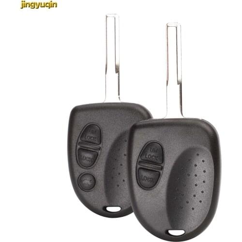 Jingyuqin Car Key Shell For Chevrolet Fit For Holden Commodore VS VT VX VY VZ WH WK HU43 Uncut Blade 2/3 Button Key Fob Blank